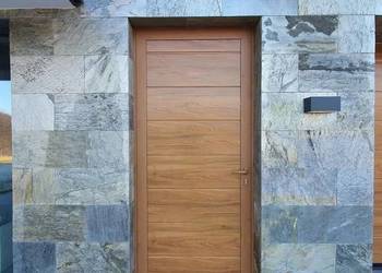 Kamień Elewacyjny Dekoracyjny Na Ścianę Łupek Kwarcytowy Shadow Green 60x30