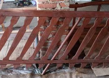Balustrady schodowe z litego drewna 290x78 , 250x78 cm  gotowe do montażu