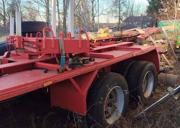 Przyczepa goldhofer doll do transportu gabarytów, wózek do dłużyc