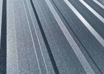 Blacha Trapezowa 2 gatunek T7 T18 grafit mat/brąz mat od ręki
