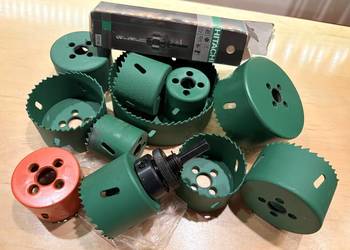 Zestaw otwornic BI-METAL Hitachi AEG | 114mm - 40mm | Uchwyt Hitachi