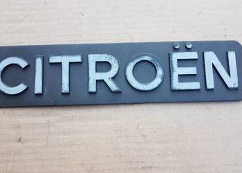 CITROEN C25 ZNACZEK EMBLEMAT NAPIS TYŁ TYLNY