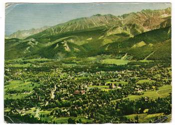 ZAKOPANE WIDOK Z GUBAŁÓWKI
