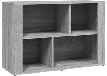 Szafka szary dąb sonoma 80x30x54 cm materiał drewnopochodny WM-819482