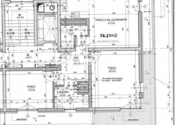 Mieszkanie 76.21m2 Kraków Armii Krajowej