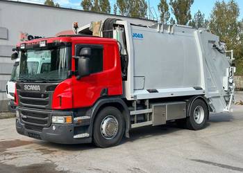 SCANIA P320 śmieciarka Joab 15 m3 waga !