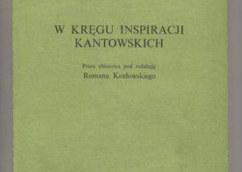 W kręgu inspiracji kantowskich