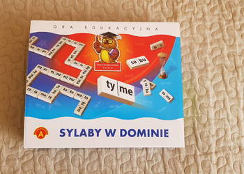 Alexander, Sowa Mądra Głowa, Sylaby w dominie, gra edukacyjn