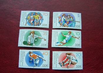NRD DDR 1987 MNH Mi. 3111/16 Sport