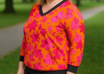 Dres BAWEŁNA-SPODNIE LAMPAS+ BLUZA S/M BIUST 118cm- Komplet