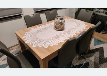 Krzesła batik szare (grey) ekoskóra - cena za komplet 6 sztuk