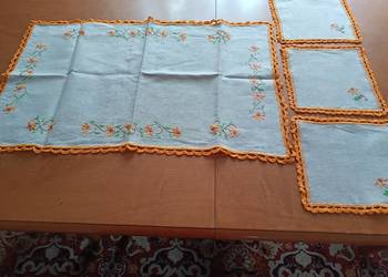 Bieżnik i 3 serwetki