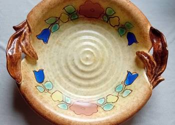 Ceramiczna misa - patera, Carstens - Uffrecht, I połowa XX w.