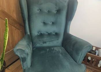 Szezlong sofa vintage fotel uszak komplet wypoczynkowy