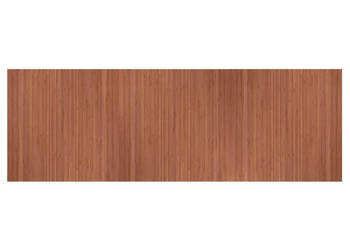 Dywan prostokątny brązowy 100x300 cm bambusowy WM-376812
