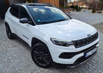 Jeep Compass 4x4 4EX Hybryda Plug 240KM Bogate Wyposażenie 2021