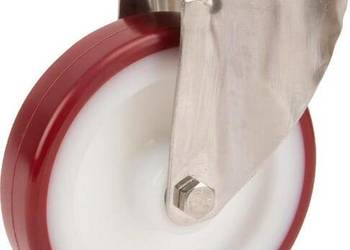 Koła skrętne ze stali nierdzewnej z powierzchnią z tworzywa sztucznego 847…