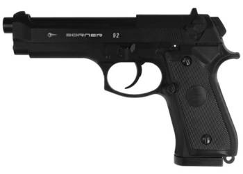 Pistolet wiatrówka Borner 92 Blow Back 4.5 mm (8.4444)