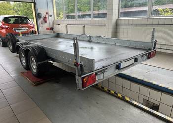 Laweta-platforma, 2600 kg DMC, prawie nie używana