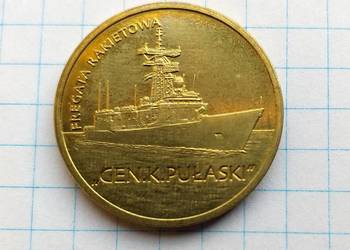 2 ZŁOTE 2013 ROK ( GEN. PUŁASKI - FREGATA RAKIETOWA )