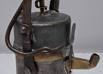 Lampka karbidowa górnicza, 13x10x18,5cm, 829g (Kolekcje, hobby, lampa)