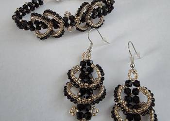 Bransoletka i kolczyki - dł. 18,5 cm