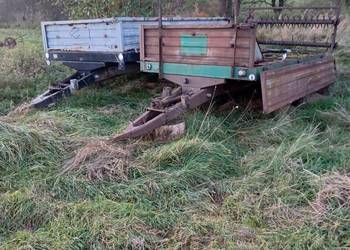 Rozrzutnik obornika jednoosiowy