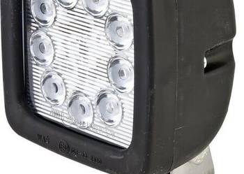 Lampa robocza LED, 1300 lm kwadratowa, 12/35V przezroczysta przykręcana 9…