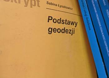 Podstawy geodezji Łyszkowicz najtańsze podręczniki szkolne