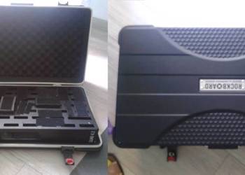 RockBoard Quad 4.2 pedalboard + flight case