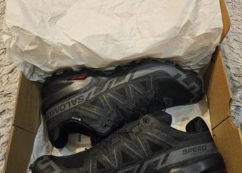 SALOMON SPEEDCROSS 6 GTX ^44^ Buty Do Biegania Męskie Tkanina Czarny