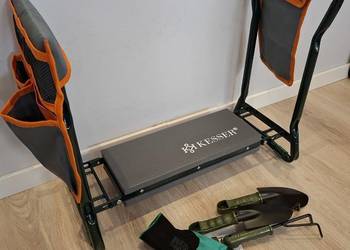 Klęcznik,taboret ogrodowy 2w1