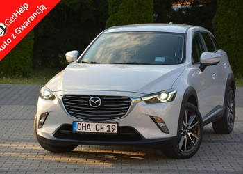 Mazda CX-3 Biała Perła Skóry Navi Kamera Head Up Ledy Xenon Alu 18 Aso Maz…
