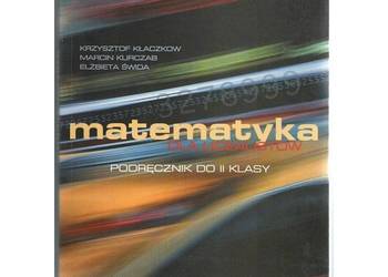 Matematyka dla licealistów Podręcznik do II klasy