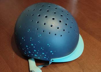 Kask jeździecki dziecięcy Fouganza 120 - rozmiar S (52-55)