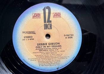 Debbie Gibson - Only In My Dreams [12” Vinyl, 1986] Pop Dance