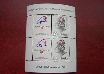 Polska 1989 MNH Wystawa Filatelistyczna Polska 1989 MNH Wystawa Filatelistyczna