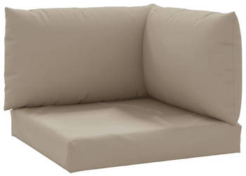 Poduszki na palety 3 szt. taupe tkanina Oxford WM-315072