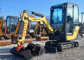 Mini koparka YANMAR SV16 z 2018r 3 łyżki jak nowa.