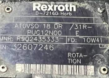 Rexroth A10VSO 18 DR / 31R-PUC12N00 E (R902435333) pompa hydrauliczna