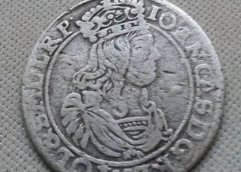POLSKA-6 GROSZY-1662 r, SREBRO (AT) JAN KAZIMIERZ