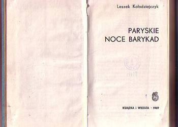 (6151) PARYSKI NOCE BARYKAD – LESZEK KOŁODZIEJCZYK