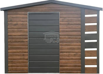 Schowek domek ogrodowy 2,5x2,5m wiata 0,5m drzwi dach GP688