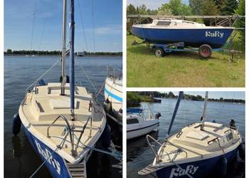 ⛵ Pegaz 620 „KaRy” – jacht + silnik Mercury 4 KM + przyczepa