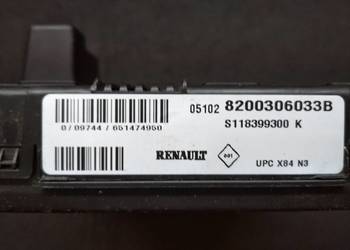 MEGANE II SCENIC II MODUŁ UPC X84 N3