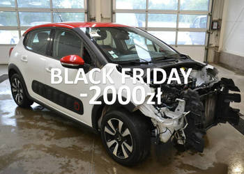Citroen C3 1,2 benzyna 82ps* ROZKRADZIONY* klimatyzacja* ledy* tablet* ICD…
