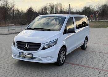 WYNAJEM Busa mini busa Mercedes Vito Tourer 9 osób Long 2.2 BiTurbo 7G