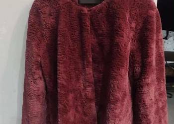 Vero moda futerko ekologiczne wino XS s m