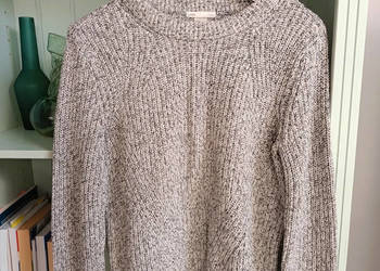 Szary sweterek H&M Basic r. 38 / M