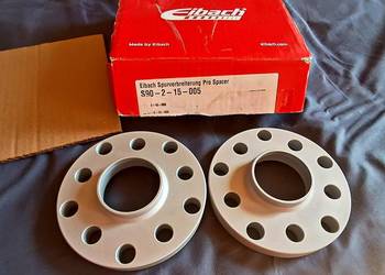 Dystanse nowe 5x100 Eibach 15mm 57,1mm przelotowe VW VAG Rarytas